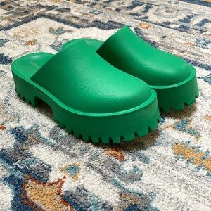 Jeffery Campbell mules. Size 8